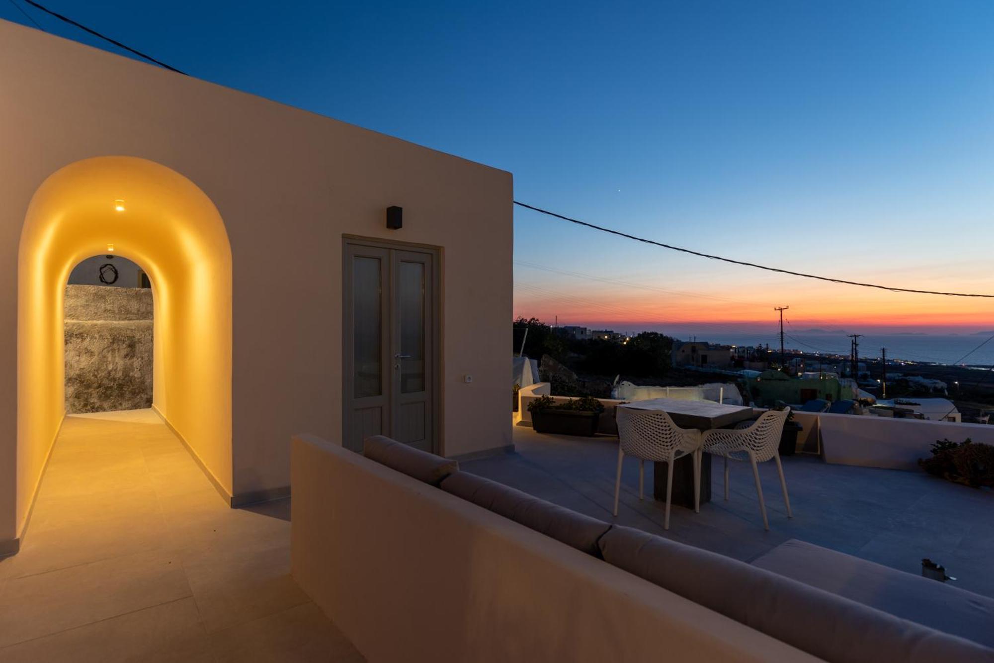 Elysian Santorini Villa Ía Kültér fotó